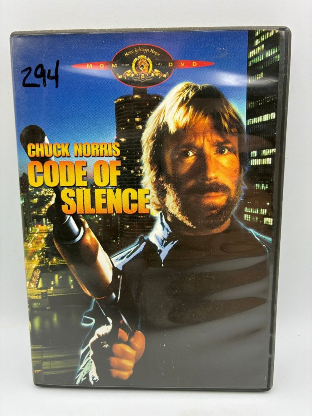 Chuck Norris Code Of Silence 1985 R DVD Metro Goldwyn Mayer Widescreen Action